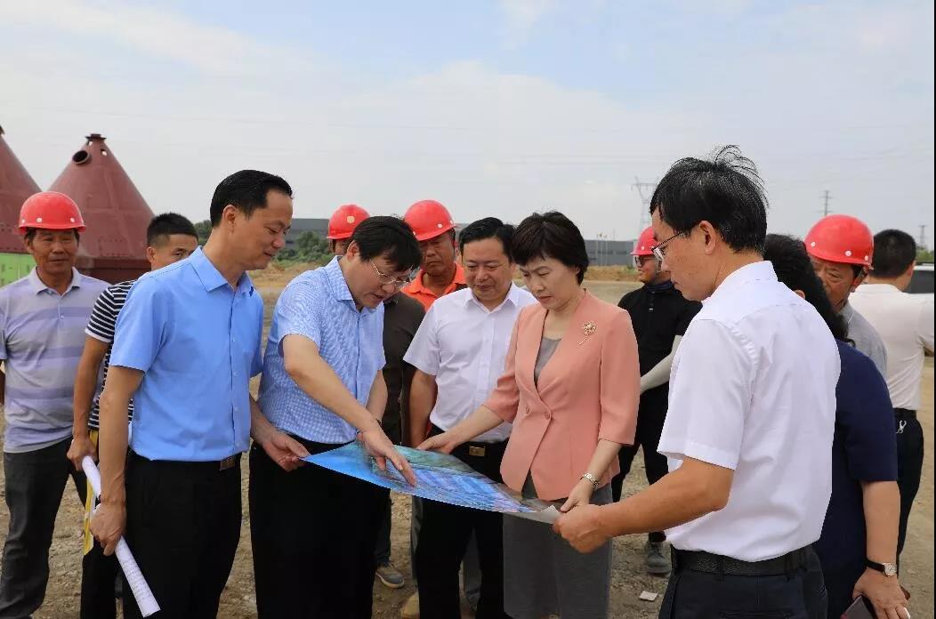 李愛武市長調(diào)研富強(qiáng)科技建設(shè)項目