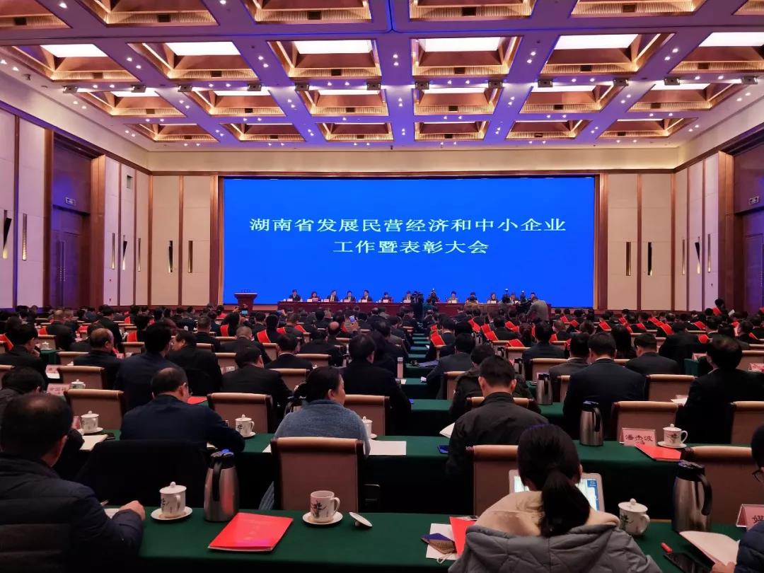 董事長王五星出席：湖南省發(fā)展民營經(jīng)濟(jì)和中小企業(yè)工作暨表彰大會